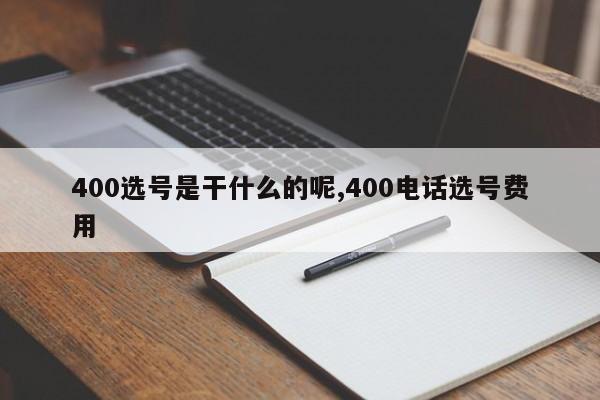 400选号是干什么的呢,400电话选号费用
